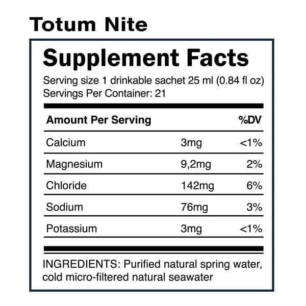 Quicksilver Scientific Totum Nite (21-25mL drinkable Sachets) Quicksilver Scientific buy supplements canada