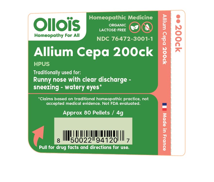 OLLOIS Allium Cepa 200ck Organic & Lactose-Free Homeopathic Medicine, 80 Pellets (Pack of 1) OLLOÏS buy supplements canada