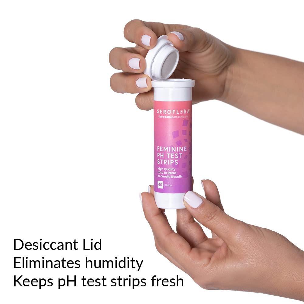 Seroflora Vaginal pH Test Strips for Women - Monitor Vaginal Health & Yeast Infection - Easy Seroflora buy supplements canada