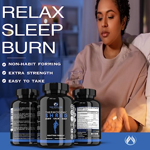Thermogenic Shred - Fat Burner Sleep Aid Diet Pills, Appetite Suppressant for Weight Loss THE ENCLARE NUTRITION buy supplements canada