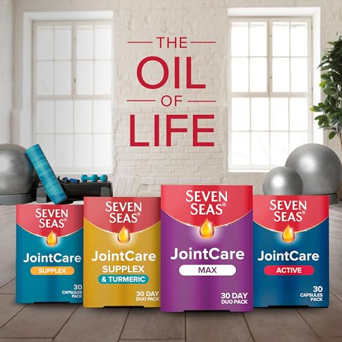 Seven Seas JointCare Max, With High-Strength Glucosamine plus Omega-3, Collagen Seven Seas buy supplements canada