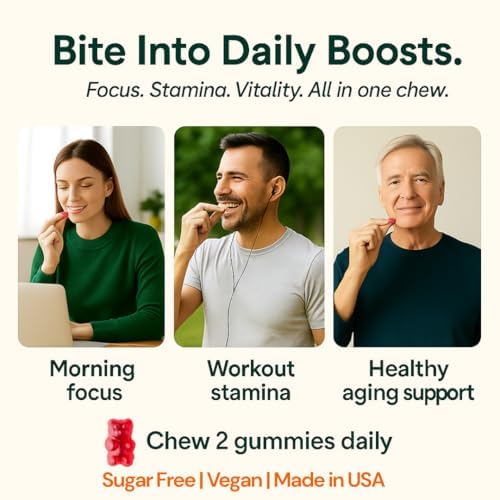 b.Ready NAD+ Gummies, Premium 1000 mg NAD Supplement with 500 mg TMG, Grape Seed & Black Pepper Extract – NAD+ for Healthy Aging, Cellular Energy & Antioxidant Support, Vegan, Sugar-Free, 60 Count b.Ready buy supplements canada