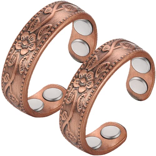 Vicmag Copper Magnetic Ring for Women, Lymphatic Drainage Ring Ladies Fingers Thumb Vicmag buy supplements canada