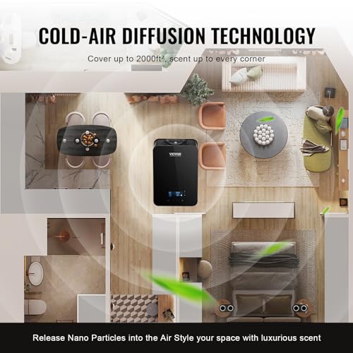 VEVOR Upgrade HVAC Scent Diffuser, Smart Scent Air Machine for Home, 180ML with Cold Air Technology VEVOR buy supplements canada