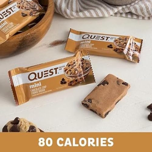 Quest Nutrition Mini Chocolate Chip Cookie Dough Protein Bars, High Protein, Low Carb Quest Nutrition buy supplements canada