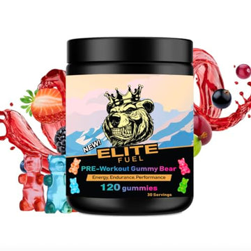 Pre Workout Gummies Elite Fuel - Endless Energy, Instant Strength Gain, Intense Pump Heath Secret buy supplements canada