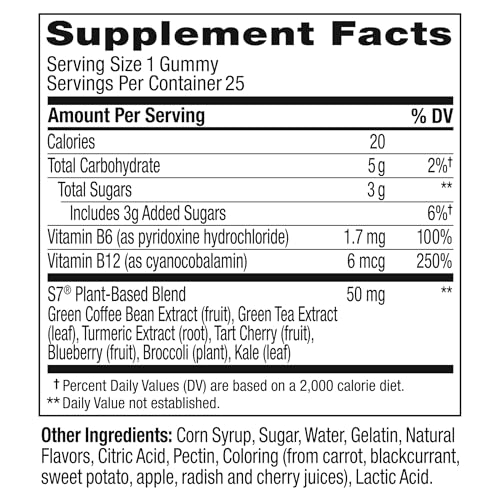 OLLY Pre-Game Energize Workout Gummy Rings, S7 Plant-Based Blend, B Vitamins, Berry OLLY buy supplements canada