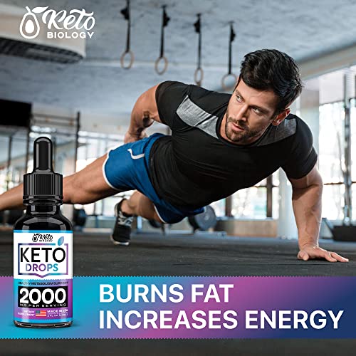 Keto Diet Drops with BHB Exogenous Ketones - Made in USA - Fat Burner & Appetite Suppressant KETO BIOLOGY buy supplements canada