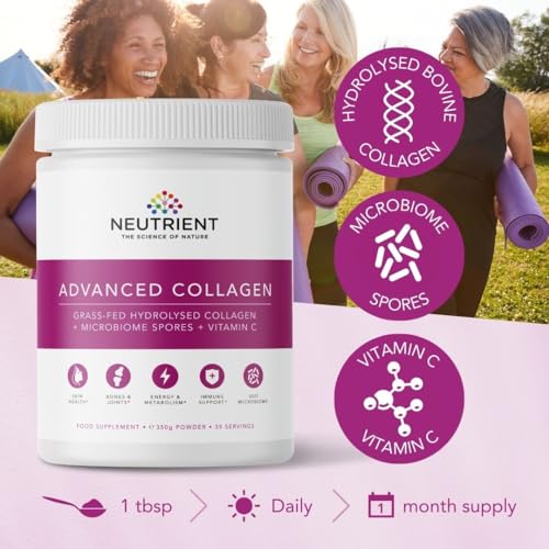 Neutrient™ Advanced Collagen Powder Supplement, Hydrolyzed Collagen Peptides Neutrient the science of nature buy supplements canada