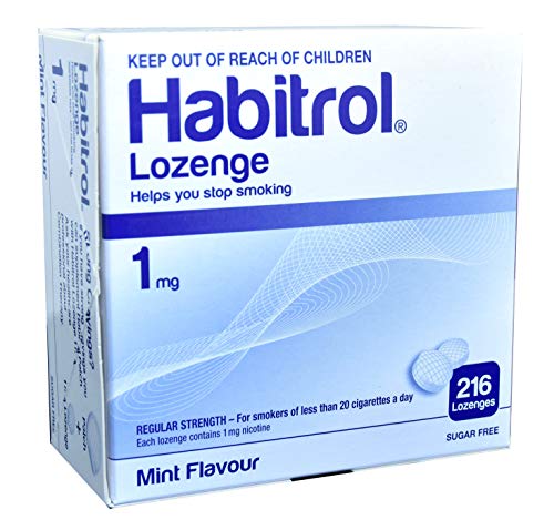 Habitrol Nicotine Lozenge Mint Flavor 216 Lozenges (1mg) Habitrol buy supplements canada