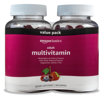 Amazon Basics Adult Multivitamin, 300 Gummies, 150-Day Supply, 150 Ct Amazon Basics buy supplements canada