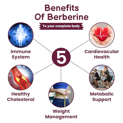 SHRISHA HERBAL Indian Berberine 1500mg - Berberine HCl 500mg Per Capsule - Support SHRISHA HERBAL buy supplements canada
