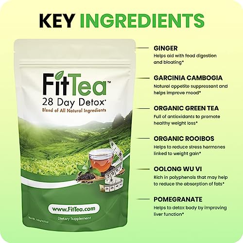 The ORIGINAL FitTea 14 Day Detox Tea for Weight Loss and Belly Fat - Detox Cleanse FitTea buy supplements canada