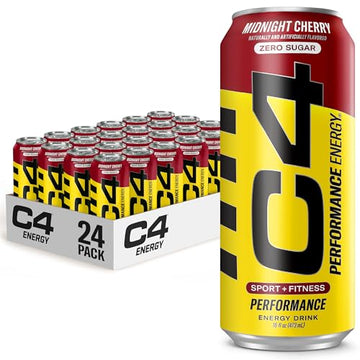 C4 Energy Carbonated Zero Sugar Energy Drink, Pre Workout Drink + Beta Alanine, Midnight Cellucor buy supplements canada