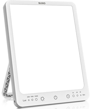 SUXIO Light Therapy Lamp - 10000 Lux Therapy Light, 3 Timing & Mode Happy Lamp SUXIO buy supplements canada