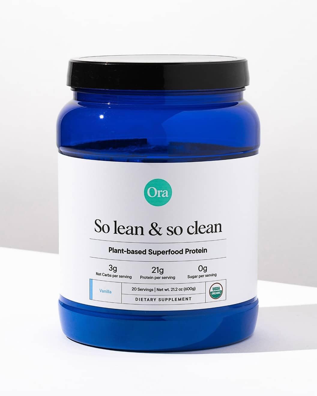 Ora Organic Protein Powder - 21g Plant-Based Protein for Women and Men Pre-Workout Ora Organic buy supplements canada