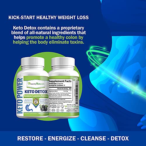 Power By Naturals Keto Colon Cleanser & Detox - Rapid Weight Loss Pills, Gut Health Power By Naturals buy supplements canada