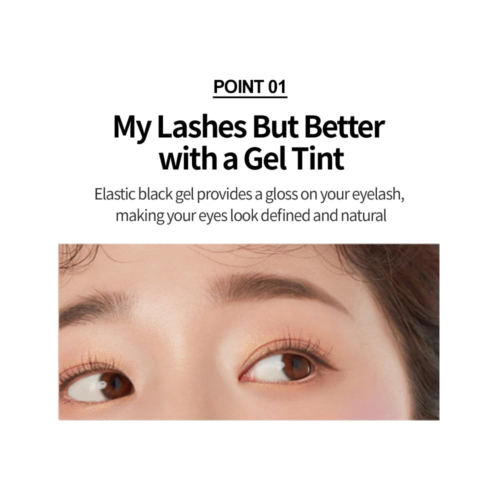 ETUDE Oh M'Eye Lash Black Tint Mascara – Natural Glossy Effect with Long Lasting Strong Curl System, Volume Enhancing, Smudge-Free, Improved fixation and water resistance, Korean Makeup, Kbeauty ETUDE buy supplements canada