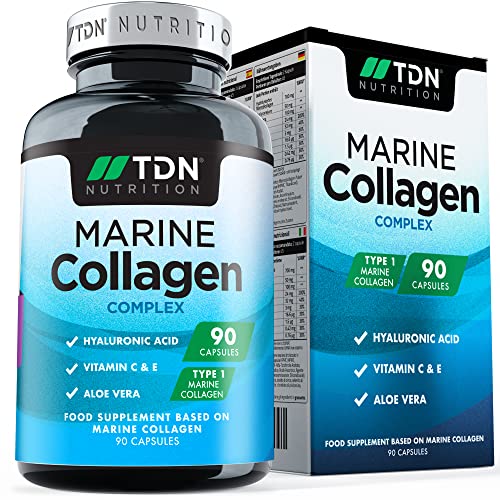 Marine Collagen Capsules 1400mg with Hyaluronic Acid, High Strength Collagen Supplement TDN buy supplements canada