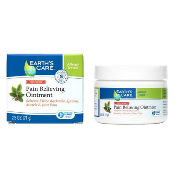 Earth's Care Pain Relieving Ointment - Triple Action Muscle and Joint Cream - Topical Analgesic 2.5 oz. (71 g) Earth's Care buy supplements canada