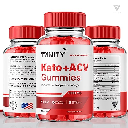 (3 Pack) Trinity Keto, Trinity Keto ACV Gummies - Trinity Keto ACV Gummies Advanced Apple Fyvus buy supplements canada