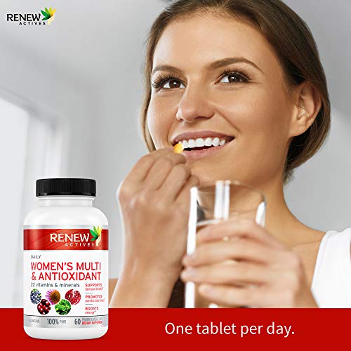 Renew Actives Women's Multi-Vitamin & Antioxidant: Daily Health Supplement for Woman Renew Actives buy supplements canada