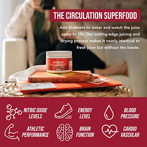 BioBeet Max Strength Beet Root Juice Powder – 20:1 Concentrate, Each Serving Derived Triquetra Health buy supplements canada