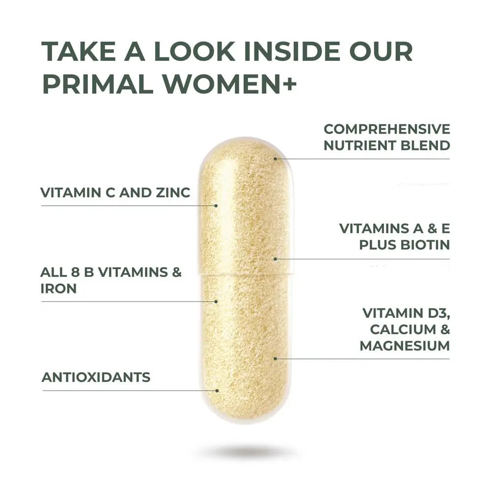 Primal Harvest Multivitamin for Women Vitamin A, Vitamin C, Vitamin D and E, Vitamin B12, B6, Biotin, Zinc Supplements Primal Harvest buy supplements canada