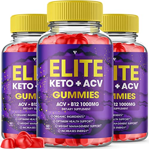 (3 Pack) Elite Keto ACV Gummies AVC, Elite Keto Plus ACV Advanced Weight Loss Gummies Fyvus buy supplements canada