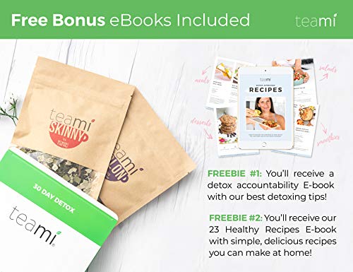 Teami® 30-Day Detox Tea Pack: All-Natural Teatox Kit with Teami Skinny & Teami Colon Teami buy supplements canada