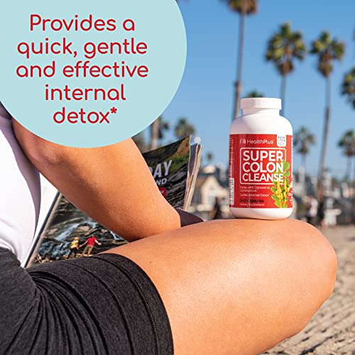 Health Plus Super Colon Cleanse Digestive Support | Constipation Relief to Reduce Bloating Health Plus buy supplements canada