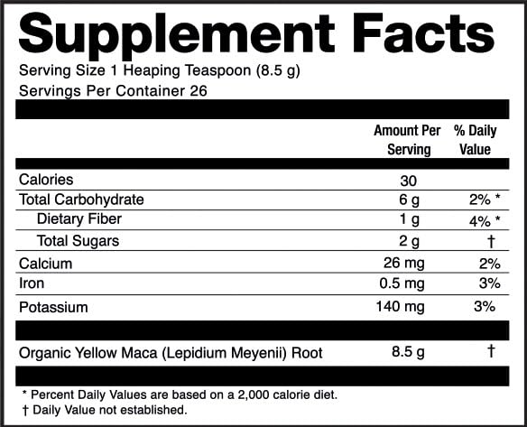 Zen Spirit Maca Root Powder Organic - Peruvian Root Premium Grade Superfood (Raw) Zen Spirit buy supplements canada
