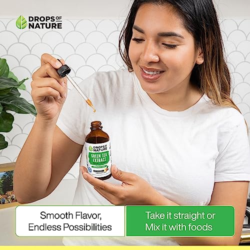 Green Tea Extract - 1000mg - 50% EGCG - Green Tea Liquid Drops, 4x more Powerful than Drops Of Nature buy supplements canada