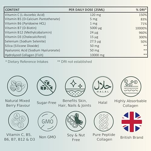 NUTRI Beauties Hydrolysed Marine Collagen Liquid Drink Supplement 10,000Mg NUTRI BEAUTIES buy supplements canada