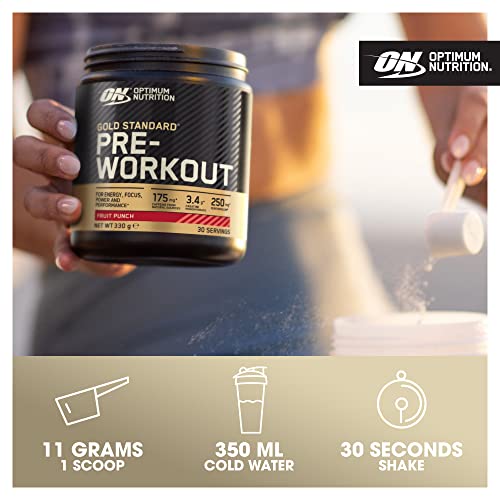 Optimum Nutrition Gold Standard Pre Workout Watermelon Flavoured Powder, 330g Optimum Nutrition buy supplements canada