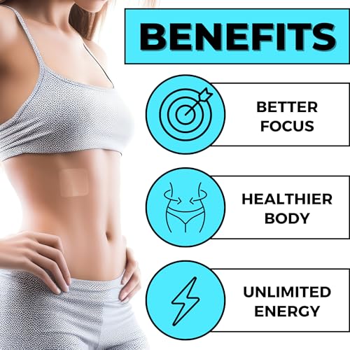 B12 Patches (Pack of 36) - 100% Natural Vitamin Patches for Women, Energy, Focus & Body Spirit Patches buy supplements canada
