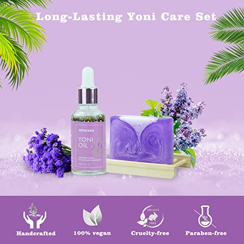Yoni Wash Yoni Oil Yoni Soap Set, 5.29oz Yoni Soap Bar, 2 * 30ml Feminine Oil, 6.7 fl.oz Feminine Wash yonisayo buy supplements canada