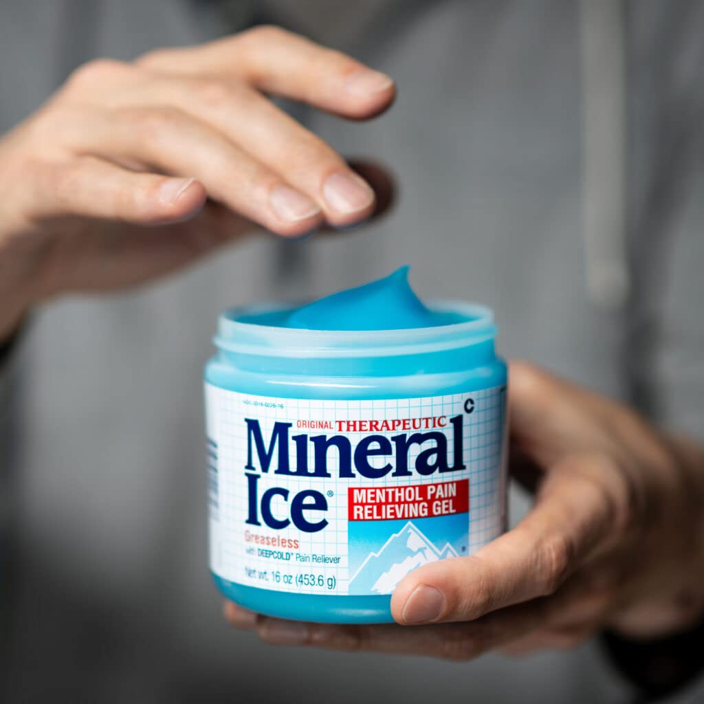 Mineral Ice Pain Relieving Gel - 8 oz, Pack of 4 Mineral Ice buy supplements canada