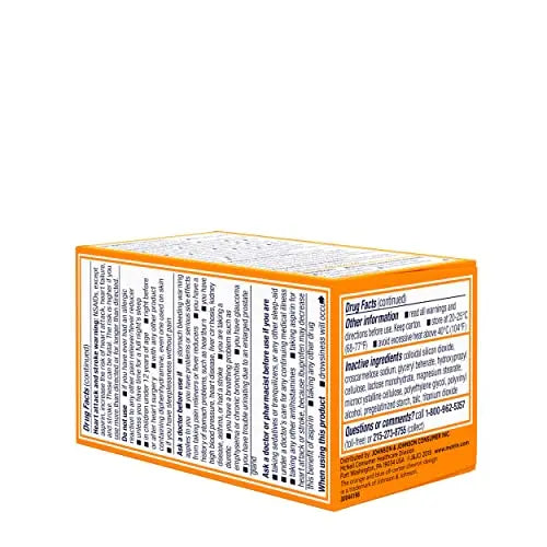 Motrin PM Pain Relief Caplets with 200 mg Ibuprofen & 38 mg Diphenhydramine Sleep Aid, Nighttime Pain Reliever for Minor Aches & Pains Helps You Fall Asleep & Stay Asleep, 20 ct Motrin buy supplements canada
