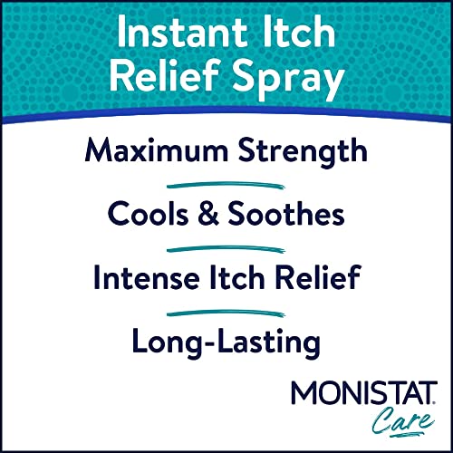 Monistat Instant Itch Relief Spray for Women, Maximum Strength Feminine Itch Care, 2 oz Monistat buy supplements canada