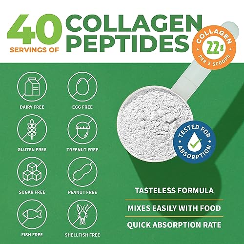 Collagen Peptides Powder Unflavored - Hydrolyzed Collagen Protein ForestLeaf buy supplements canada