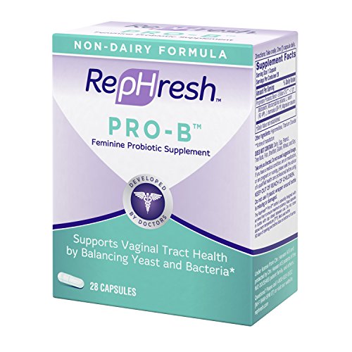 NEW RepHresh Pro-B Feminine Probiotic Supplement Non- Dairy Formula/Vegetarian Capsule, 28ct Rephresh buy supplements canada