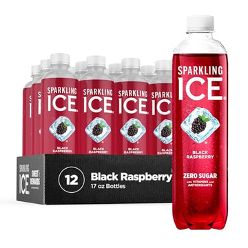 Sparkling Ice, Black Raspberry Sparkling Water, Zero Sugar Flavored Water, with Vitamins Sparkling ICE buy supplements canada