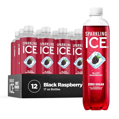 Sparkling Ice, Black Raspberry Sparkling Water, Zero Sugar Flavored Water, with Vitamins Sparkling ICE buy supplements canada