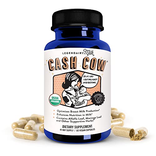 Legendairy Milk Cash Cow Lactation Supplement, Moringa, Alfalfa, and Goat's Rue Legendairy Milk buy supplements canada
