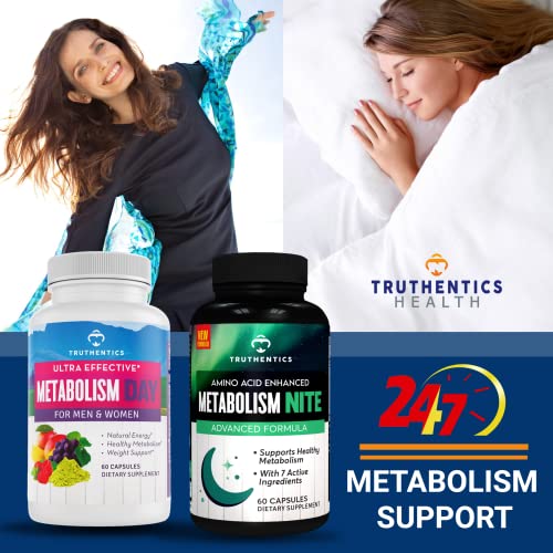 TRUTHENTICS Night Metabolism Booster for Men & Women - Night Time Fat Burner TRUTHENTICS buy supplements canada