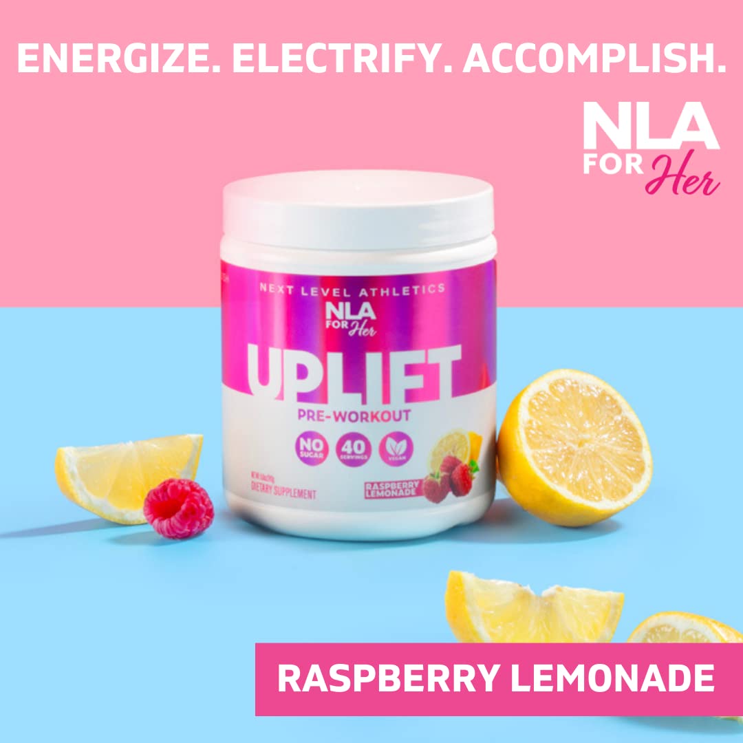 Uplift Pre-Workout for Women (30 Servings) -Raspberry Lemonade-Provides Clean NLA for Her buy supplements canada