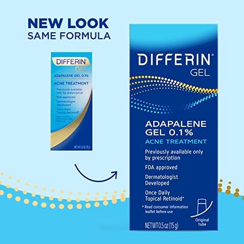 Differin Acne Treatment Gel, 30 Day Supply, Retinoid Treatment for Face Differin buy supplements canada
