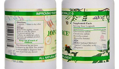 Chi's Enterprise Joint Force 120 caps (120) Chi's Enterprise buy supplements canada