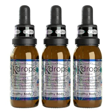 KDROPS CLASSIC - Powerful Fat Burner, Liquid Drops - 3 Month Treatment (Pack of 3) KDrops Classic buy supplements canada